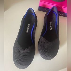 Rothy’s Black flat, women’s size 7.